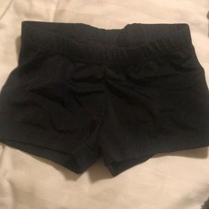 Balera MC black dance shorts